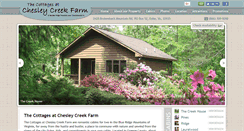 Desktop Screenshot of chesleycreekfarm.com